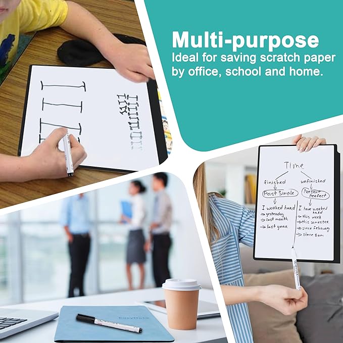 Eco-Friendly Erasable Notepad (A5 Size)