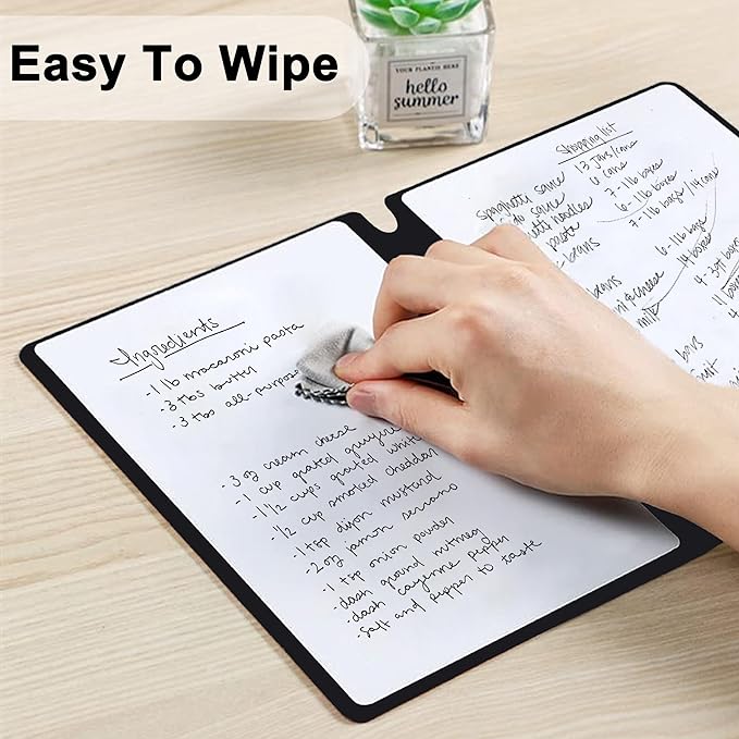 Eco-Friendly Erasable Notepad (A5 Size)